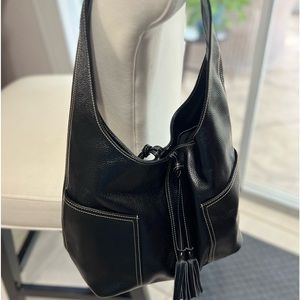 Laggo Pebble Leather Hobo